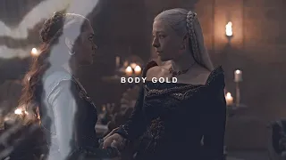 Alicent and Rhaenyra || BODY GOLD