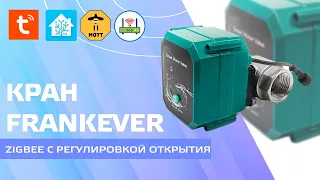 FrankEver FK_V02 - Zigbee кран з регулюванням відкриття, огляд, конвертер для zigbee2mqtt