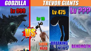 Godzilla vs Trevor Giants Level Challenge | SPORE