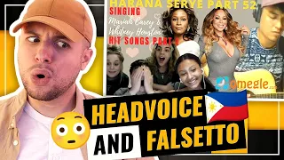 Caloy Quemeda - Singing to STRANGERS on OMEGLE PT 52 | Whitney & Mariah songs | HONEST REACTION