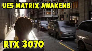 Unreal Engine 5 Matrix Demo RTX 3070