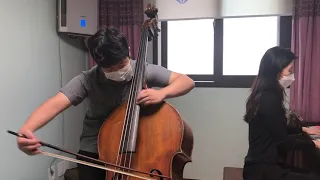 Giovanni Bottesini Concerto No.2 in b Minor 1st mov.#doublebass #김윤우 (15years old)