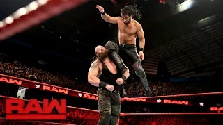 Seth Rollins vs. Braun Strowman: Raw, Dec. 26, 2016