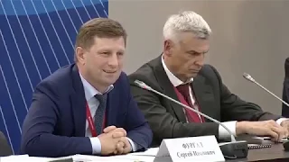 Выступление Сергея Фургала на Госсовете на ВЭФ-2019