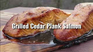 Grilled Cedar Plank Salmon