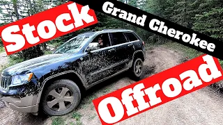 Can a STOCK Jeep Grand Cherokee keep up offroad | 4x4 offroad jeep trip WK2 WJ ZJ XJ