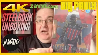 Captain America: The First Avenger 4K Mondo Steelbook Unboxing | ZAVVI