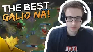 TSM Bjergsen - "THE BEST GALIO NA" - League of Legends Funny Stream Moments & Highlights