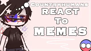 Countryhumans react to memes |gacha| |countryhumans|