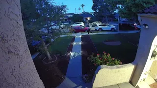 Light Thief Exposed | Stolen Lawn Lights Caught on Camera! 💡🚨