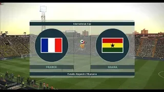 PES 2019| International Cup | FRANCE Vs GHANA  Group Stage Matchday 2