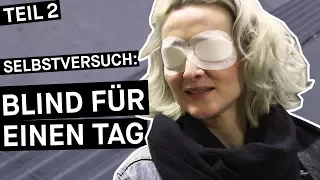 Selbstversuch: Wie meistert Ari ihren Alltag blind? (Teil 2) || PULS Reportage