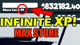 LVL 99 STORE INFINITE EXP Glitch WORKING 100% in 2 Minutes! | Supermarket Simulator Unlimited XP