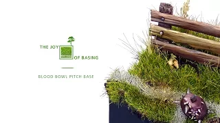 Joy Of Basing - 001 - Earth - Blood Bowl Pitch - PAINTING