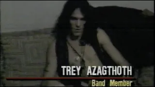 MORBID ANGEL satanic panic news report- live interview/footage - The Axiom Houston TX 6/09/90