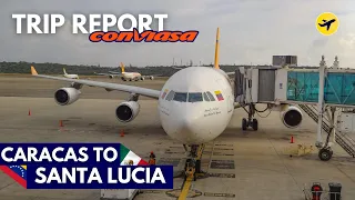 TRIP REPORT: Conviasa A340-300 | Caracas - Santa Lucía | HD