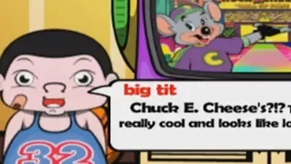 i go to chuck e cheese on the wii and get hit on by the mouse