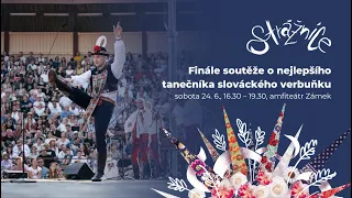 🔴 LIVE: Finále soutěže o nejlepšího tanečníka slováckého verbuňku | Strážnice 2023 ŽIVĚ