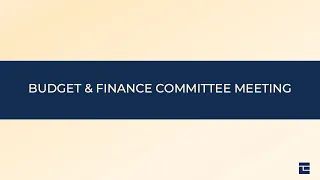 Everett City Budget and Finance Committee Meeting: March 9, 2022