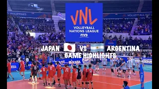 VNL 2022, Japan Win vs Argentina,Yuki Ishikawa Best Team Captain