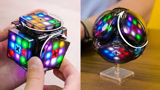YOU CAN SOLVE THIS RUBIK'S CUBE FROM THE FUTURE WITHOUT TOUCHING IT