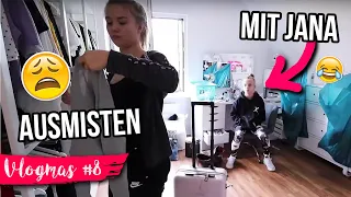 WIEDER KLAMOTTEN AUSMISTEN (diesmal mit Jana) 😂🙈⎜Vlogmas Tag 8