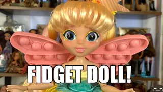 Pop-it fairy wings… DANDELION WISHES FIDGIE FRIENDS DOLL REVIEW !