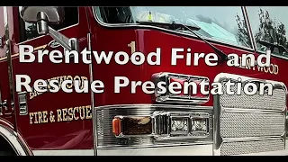 Brentwood Fire & Rescue Presentation at the Heritage