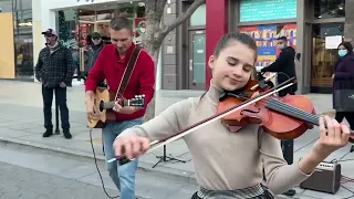 Game of Thrones -  our daddy daughter duet ❤️🎻🎸 arolina Protsenko