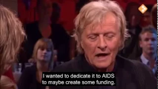 Rutger Hauer on De wereld draait door October 11 2007 with English Subtitles