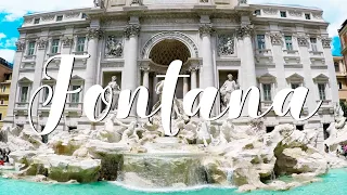 FONTANA DI TREVI DE ROMA 4K 😎¡Sorpresa incluida!😱 | 360 MONEDAS de NOCHE