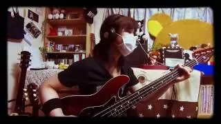 ベースで弾いてみた。『 紺碧の夜に / the HIATUS 』Bass cover