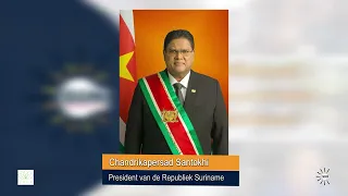 President Santokhi over aanhouding Bouterse I SUN WEB TV I