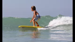 World surf Trip: Kyllian 5 years old