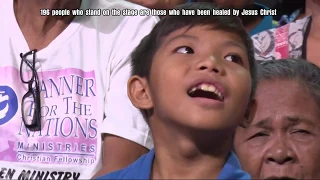 SINCE 1 YEARS OLD EVERYTIME HE CRIES HIS NECK BECOME BLOAT, NOW HE WAS HEALED BY JESUS CHRIST