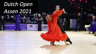 WDC AL Open World Amateur Ballroom Championship. Dutch Open  Assen 2021. Tango