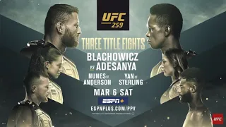 UFC 259 Look Ahead - Blachowicz vs Adesanya Trailer (Vocal/Commentary Cut/Edit) "Heroes From Earth"