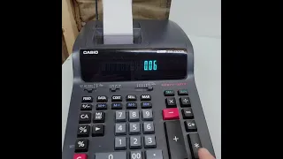 casio adding machine