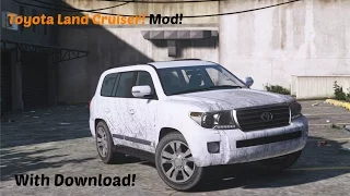 Toyota Land Cruiser GTA V Mod! With Download!