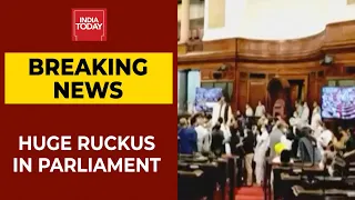 Parliament Mayhem: Files Flung At Rajya Sabha Chairman| Breaking News