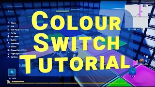 Colour Switch Map - Fortnite Creative Tutorial