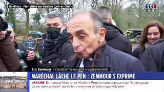 Zemmour sur Marion Maréchal : "Qui vivra verra"