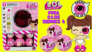 LOL Surprise EYE SPY Series 4 Little Sisters FULL CASE