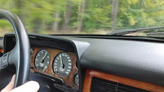 Jaguar XJR-S V12 6.0, MY1992, acceleration