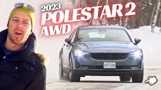 2023 Polestar 2 Long Range Dual Motor: Winter Driving In Detail (Best winter tires??)