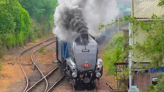 Sir Nigel Gresley POWERING Around Carlisle AND Being REFILLED With COAL & WATER | 5/6/24.