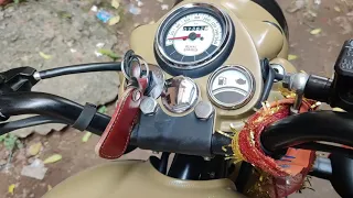 TRICK TO KICK START ROYAL ENFIELD #kickstart #classic350 #signal #royalenfield