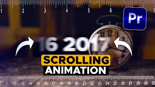 Create Scrolling Year Animation in Adobe Premiere Pro