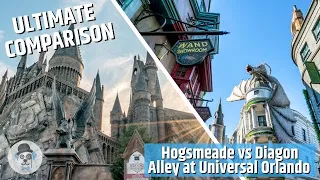 Harry Potter Diagon Alley Vs Hogsmede at Universal Studios