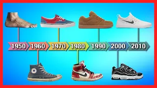 The History Of Skateboard Shoes - From barefoot, the first skate shoes, 90's bulk, to modern day...